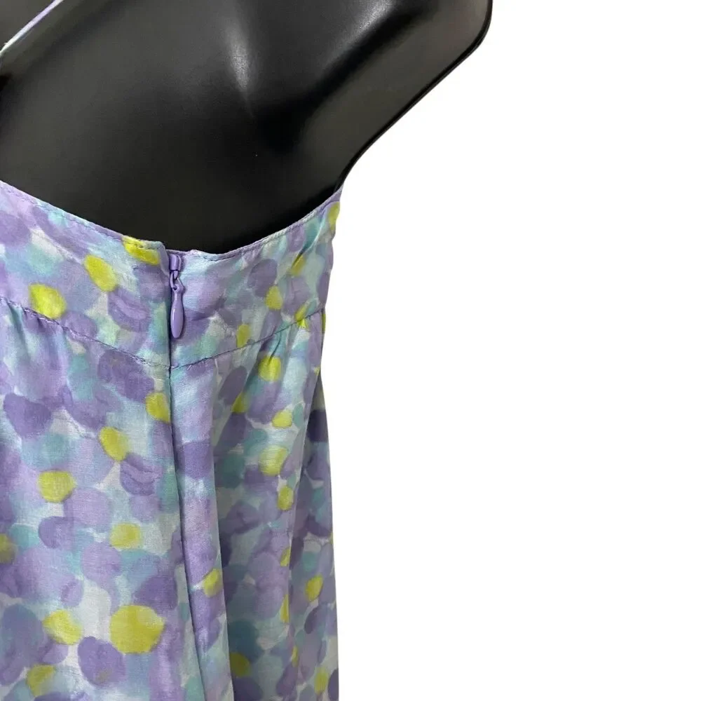 GAP Kids Dress Girls XXL (14-16) Silk Cotton Tiered Ruffle Sleeveless Lined NWT